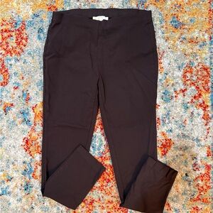 MICHAEL Michael Koss Dark Brown Stretch Dress Pants